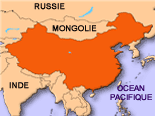 carte générale de la Chine